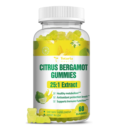 Citrus Bergamot Gummies 25:1 for Healthy Cholesterol