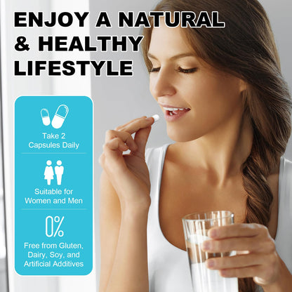 4-in-1 Gut Health with Probiotics, Prebiotics & Enzymes