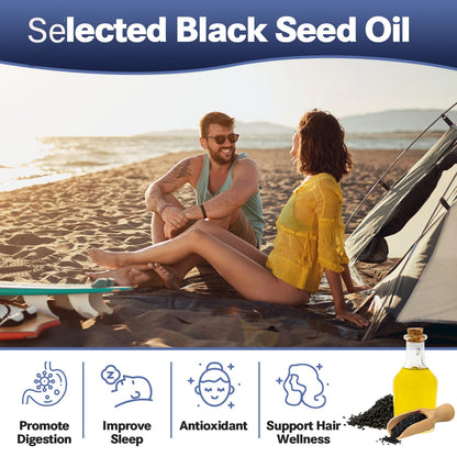 25-in-1 Sea Moss, Black Seed Oil, Ashwagandha & Shilajit