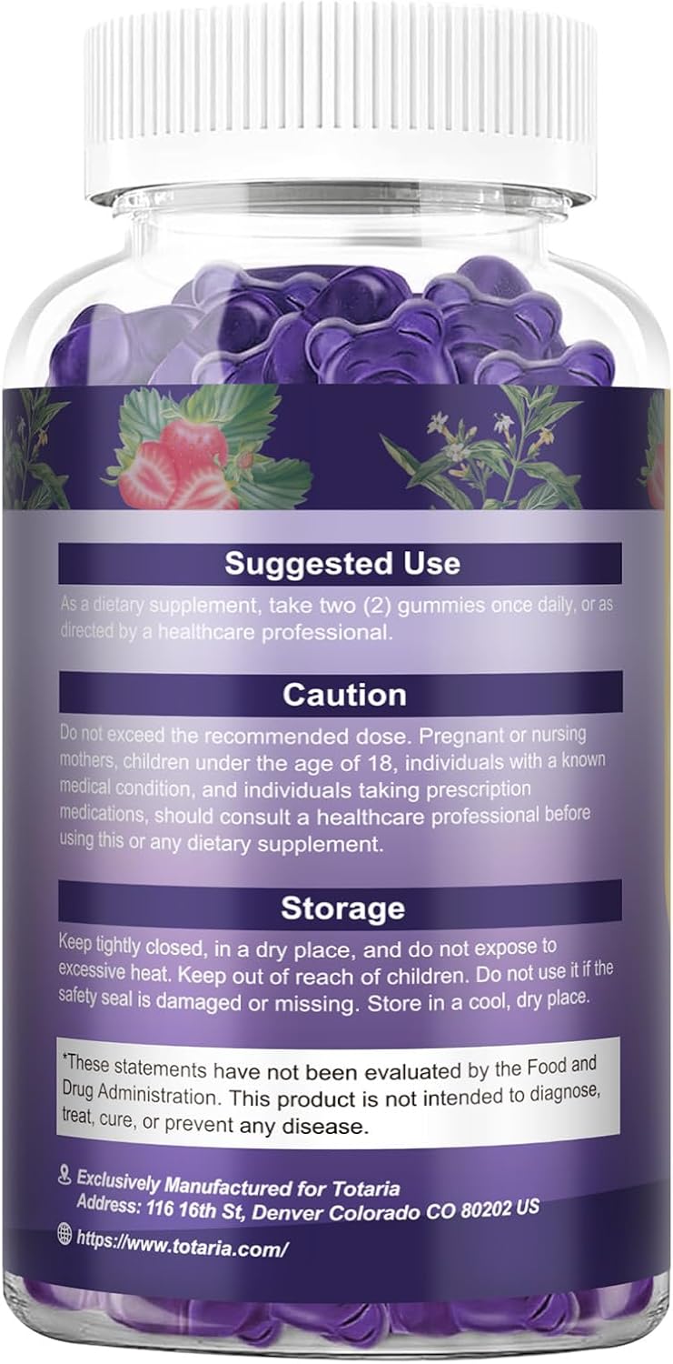 20-in-1 Cortisol Gummies with Ashwagandha & Rhodiola