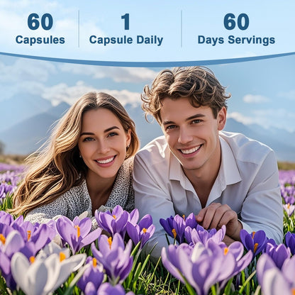 Organic Saffron Extract 88.5mg with Prebiotic Fiber – Mood