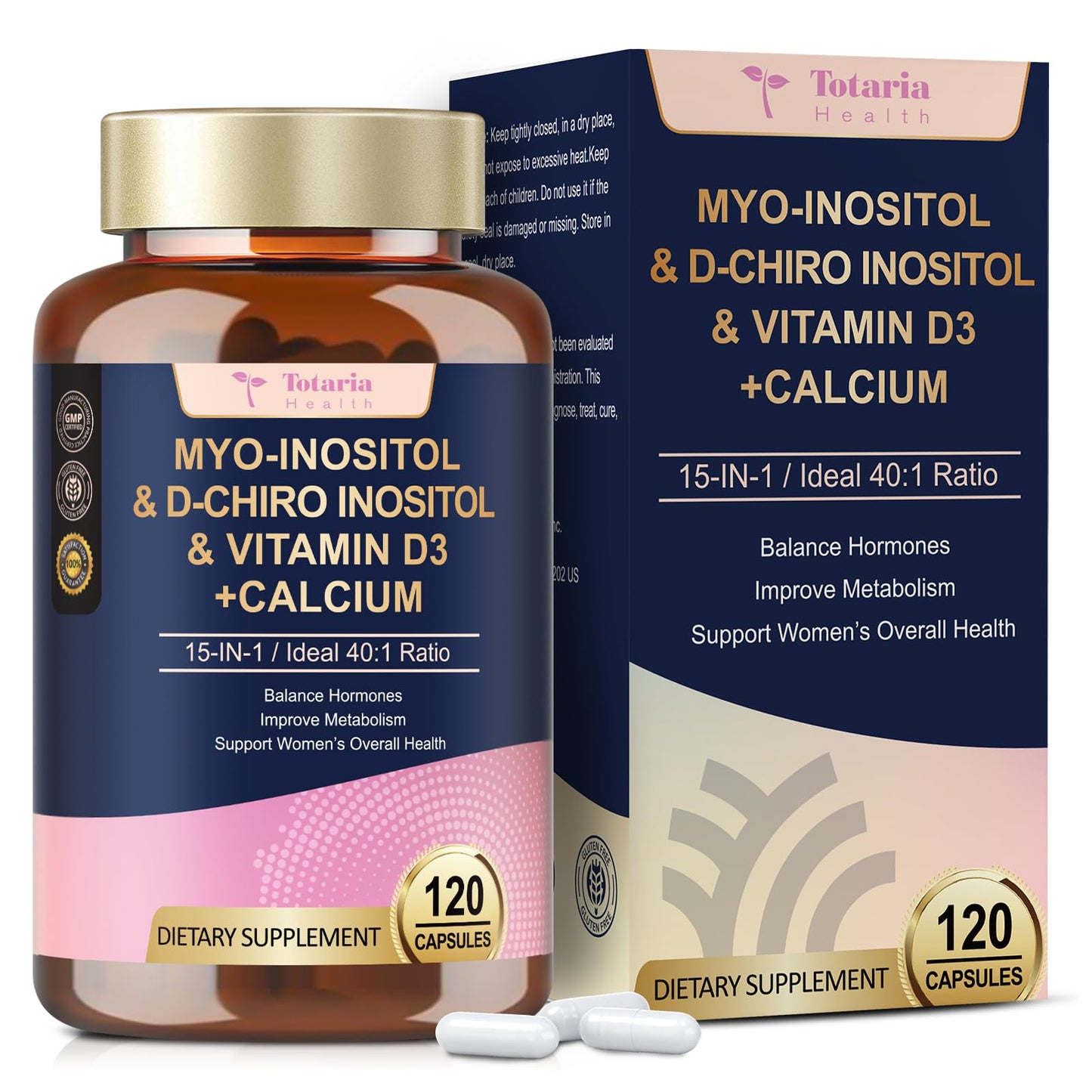 Myo-Inositol & D-Chiro 40:1 for Women with DIM & Ashwagandha