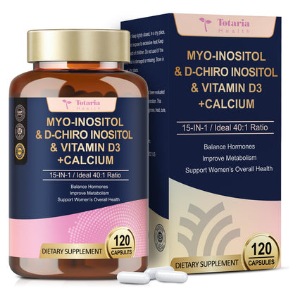 Myo-Inositol & D-Chiro 40:1 for Women with DIM & Ashwagandha