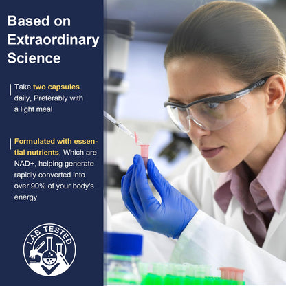 NAD+ Supplement with Nicotinamide Riboside & Resveratrol