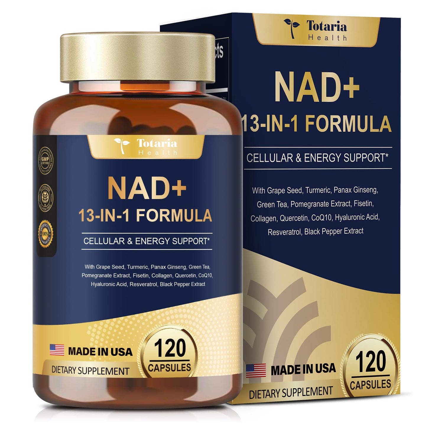 NAD+ Supplement with Nicotinamide Riboside & Resveratrol