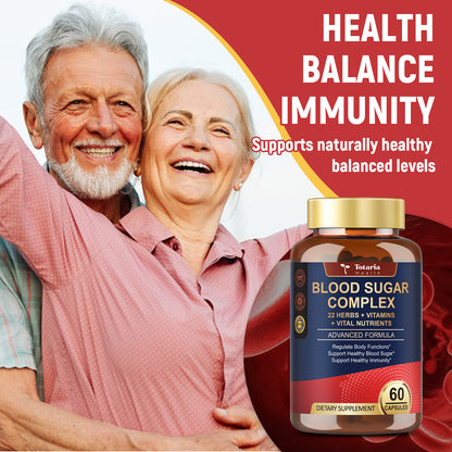 Blood Sugar Complex – 22 Herbs, Vitamins & Minerals