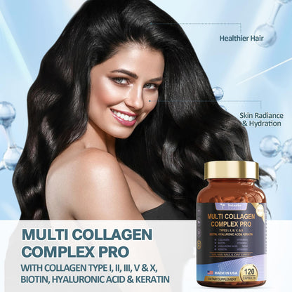 18-in-1 Multi Collagen Peptides – Skin, Hair, Nails & Joints