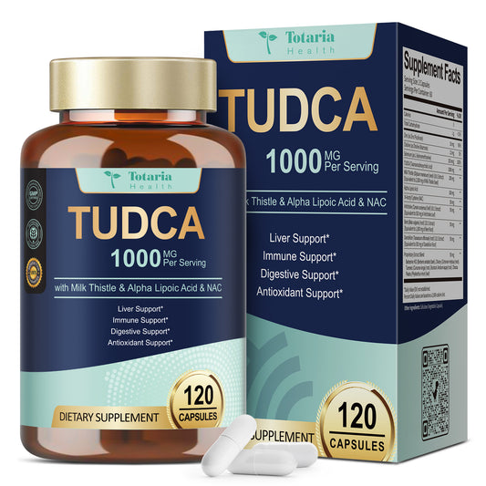 15-in-1 TUDCA Liver Supplement 1000mg with Milk Thistle & NAC