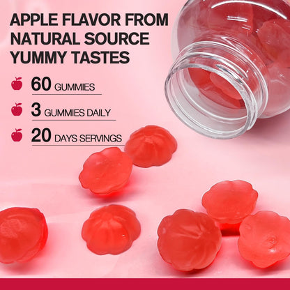 9-in-1 Probiotic Fiber Gummies 16g – Psyllium & ACV (Adults & Teens)