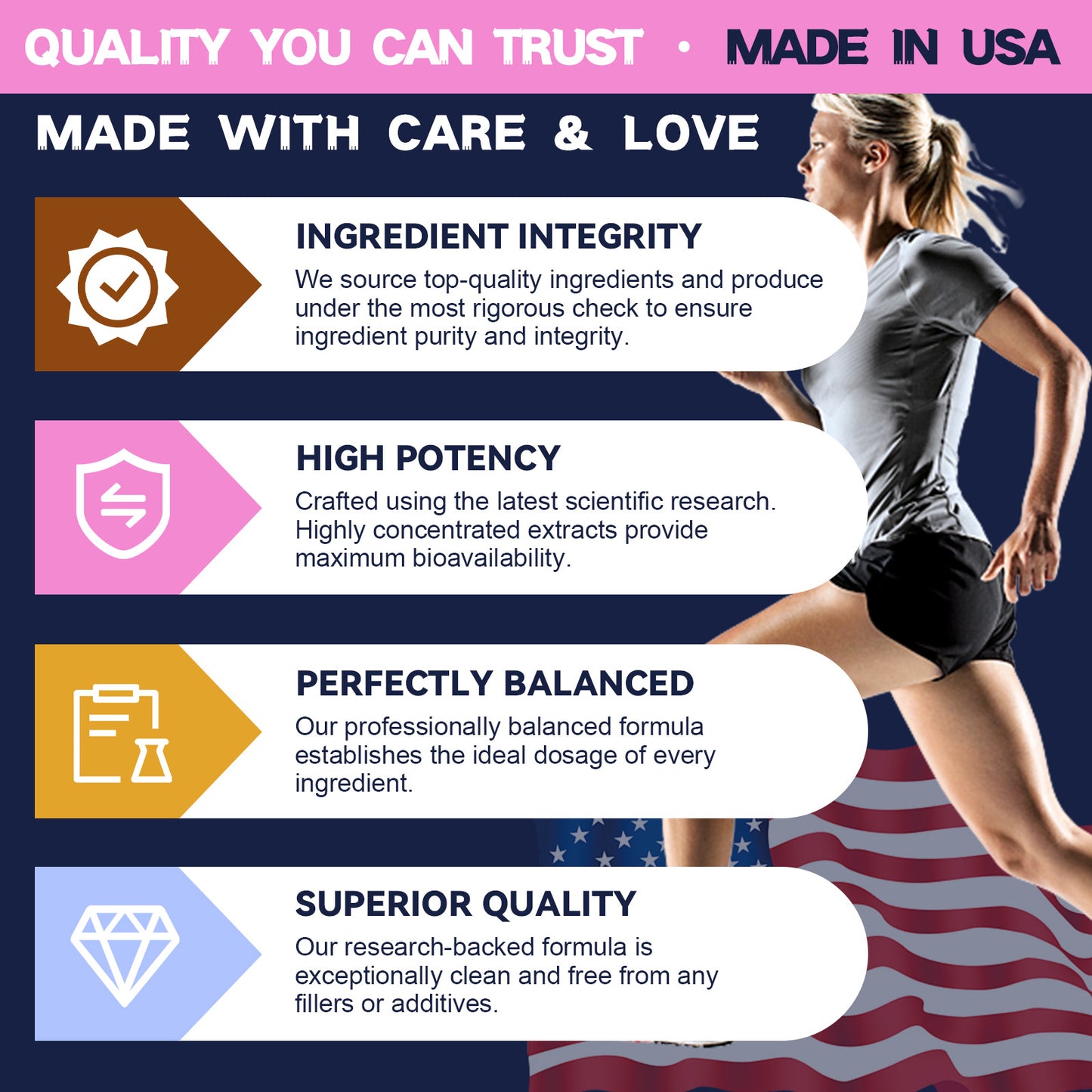 Inositol 40:1 (Myo & D-Chiro) for Women with D3 & Folate