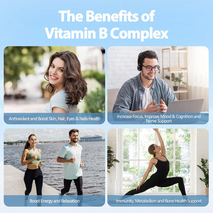 13-in-1 Vitamin B Complex – Energy, Nerve & Immune Support