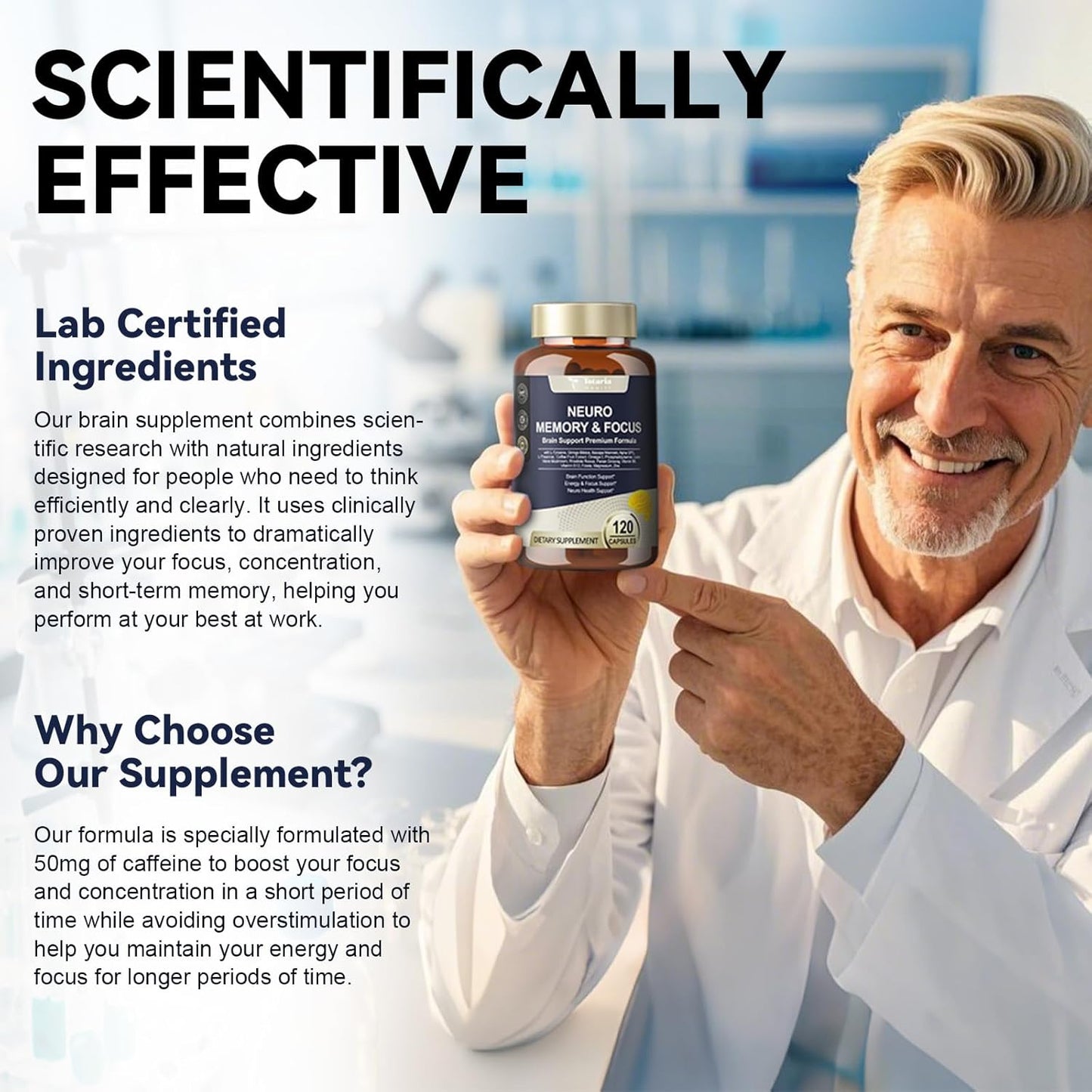 25-in-1 Brain Supplement for Memory & Focus – Nootropic