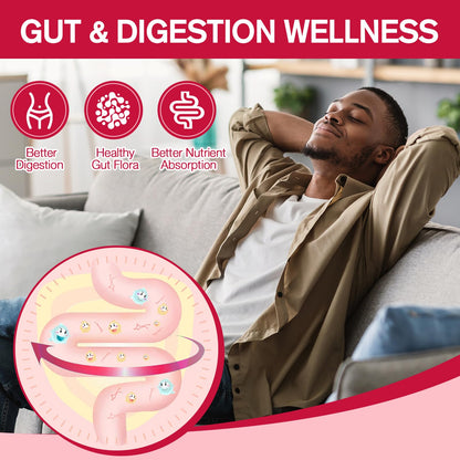 9-in-1 Probiotic Fiber Gummies 16g – Psyllium & ACV (Adults & Teens)