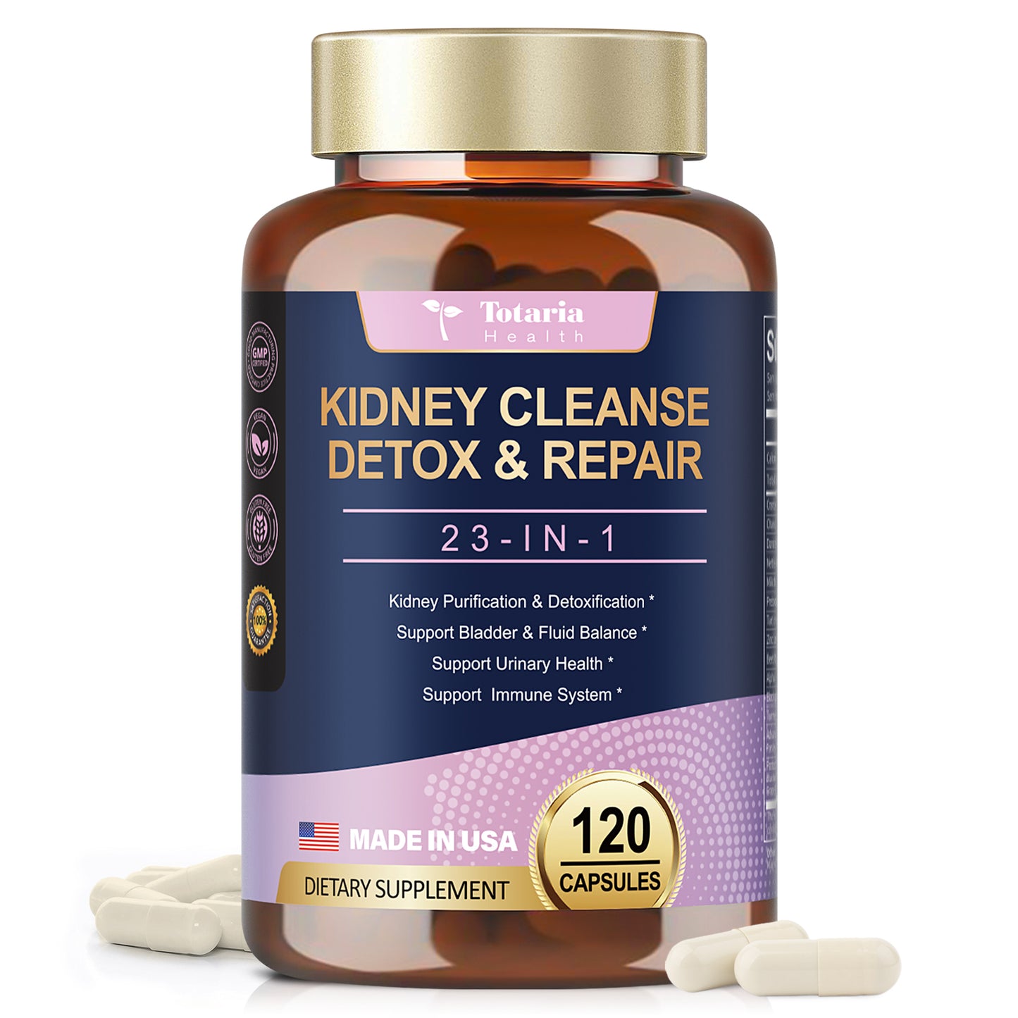 Kidney Cleanse Detox & Repair – 23-in-1 with Chanca Piedra