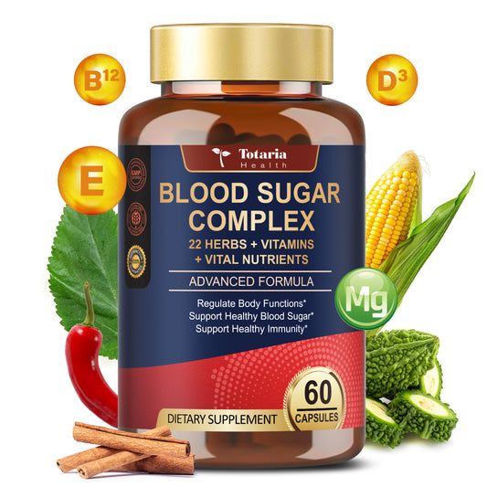 Blood Sugar Complex – 22 Herbs, Vitamins & Minerals
