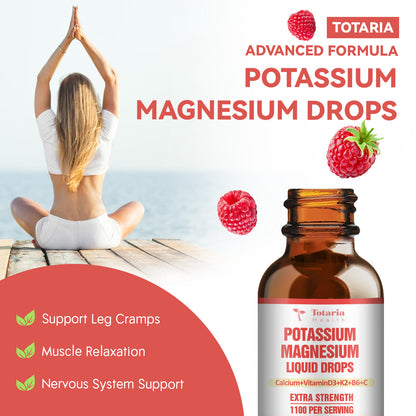 Potassium + Triple Magnesium Liquid Drops – Heart & Muscle
