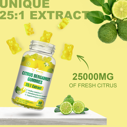 Citrus Bergamot Gummies 25:1 for Healthy Cholesterol