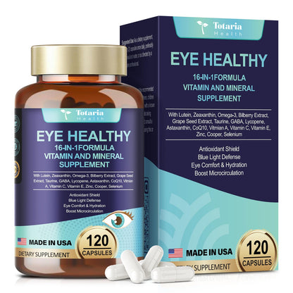 Eye Vitamins AREDS 2 with Lutein, Zeaxanthin & Omega-3