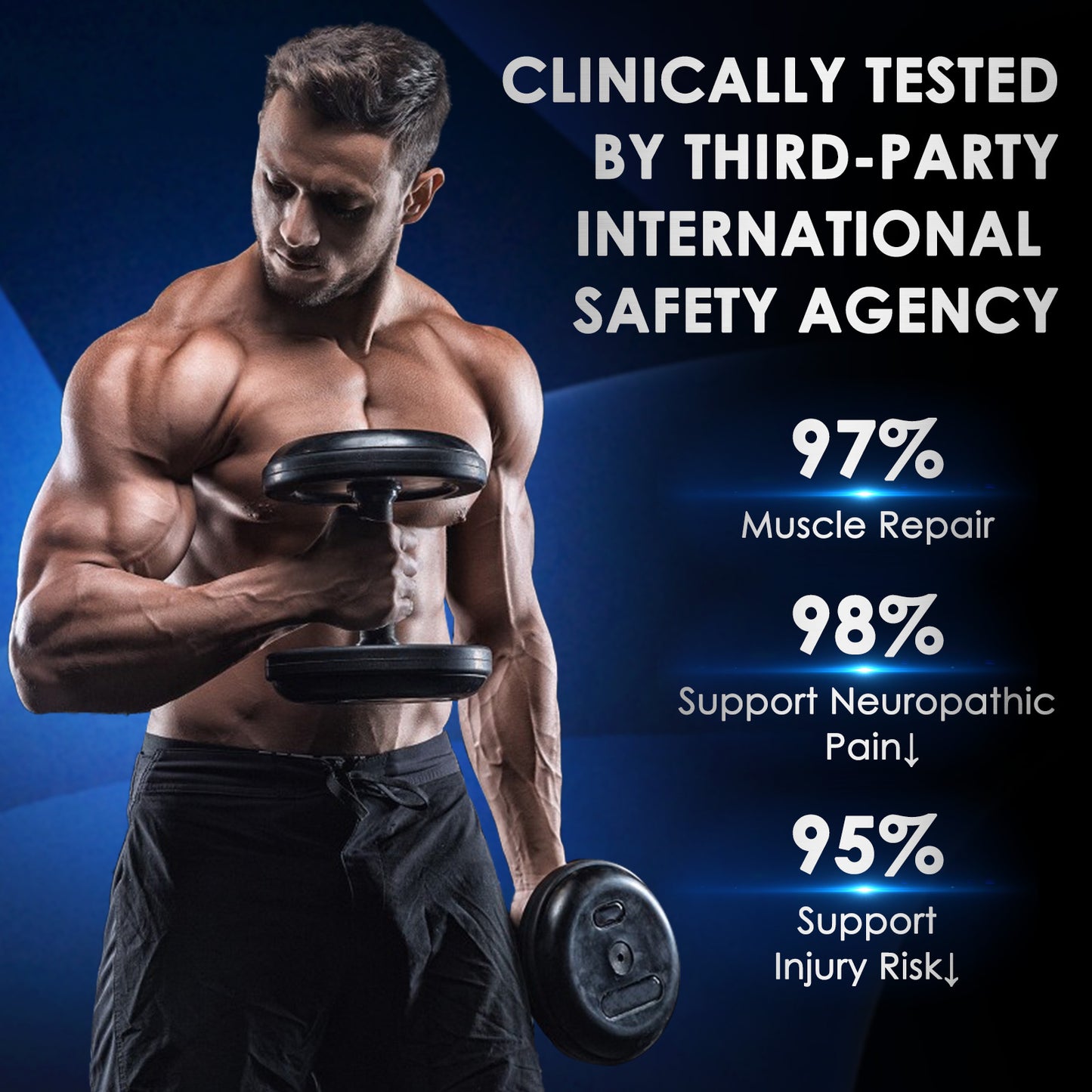 BPC-157 Capsules for Muscle & Recovery (120 ct)