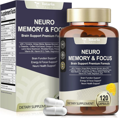 25-in-1 Brain Supplement for Memory & Focus – Nootropic