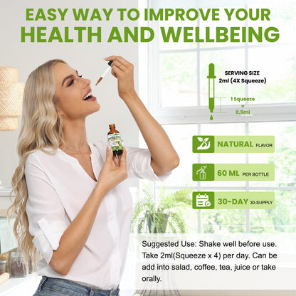 Liposomal Rhodiola Rosea Drops with Ashwagandha & Saffron