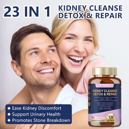 Kidney Cleanse Detox & Repair – 23-in-1 with Chanca Piedra