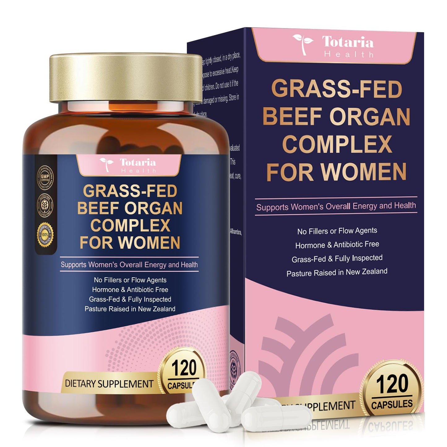 Beef Organ Supplement for Women – Liver, Kidney & Heart
