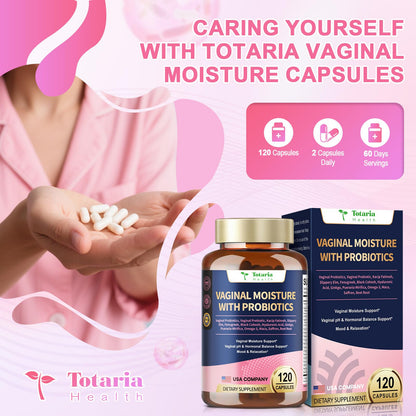 30-in-1 Vaginal Moisture+ with Probiotics – pH Balance