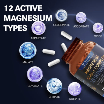 12-in-1 Magnesium Complex Capsules