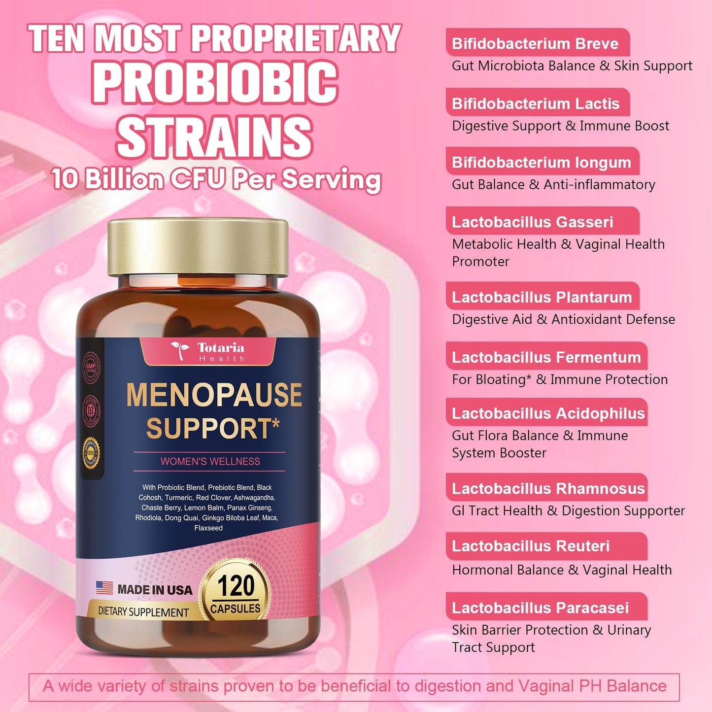 40-in-1 Menopause Support with Black Cohosh, DIM & Vitex