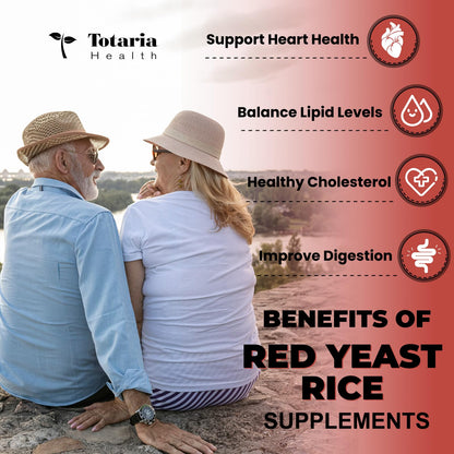 Red Yeast Rice 2000mg with CoQ10 & Citrus Bergamot