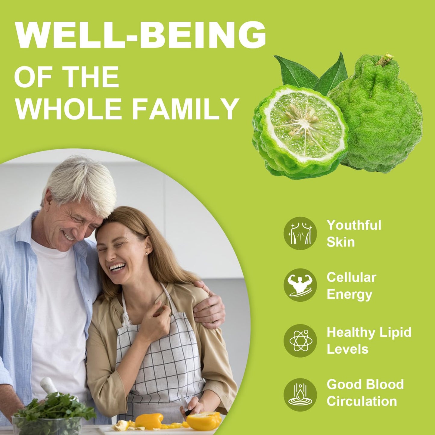 Organic Citrus Bergamot 1566mg 25:1 for Healthy Cholesterol