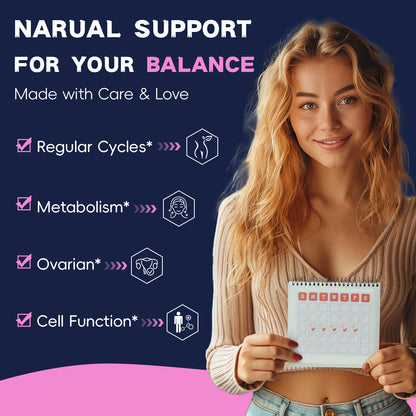 Inositol 40:1 (Myo & D-Chiro) for Women with D3 & Folate