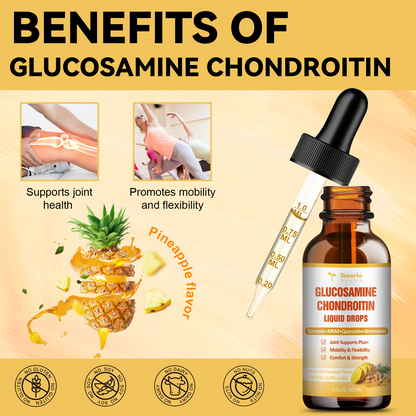 Glucosamine Chondroitin MSM Liquid Drops with Turmeric