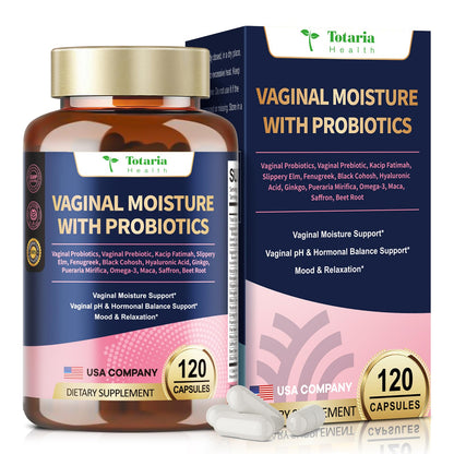 30-in-1 Vaginal Moisture+ with Probiotics – pH Balance