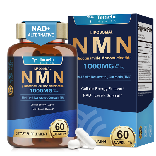 Liposomal NMN 1000mg – 14-in-1 with Resveratrol & CoQ10