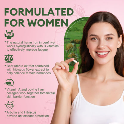 Beef Organ Supplement for Women – Liver, Kidney & Heart