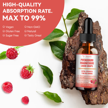 Potassium + Triple Magnesium Liquid Drops – Heart & Muscle