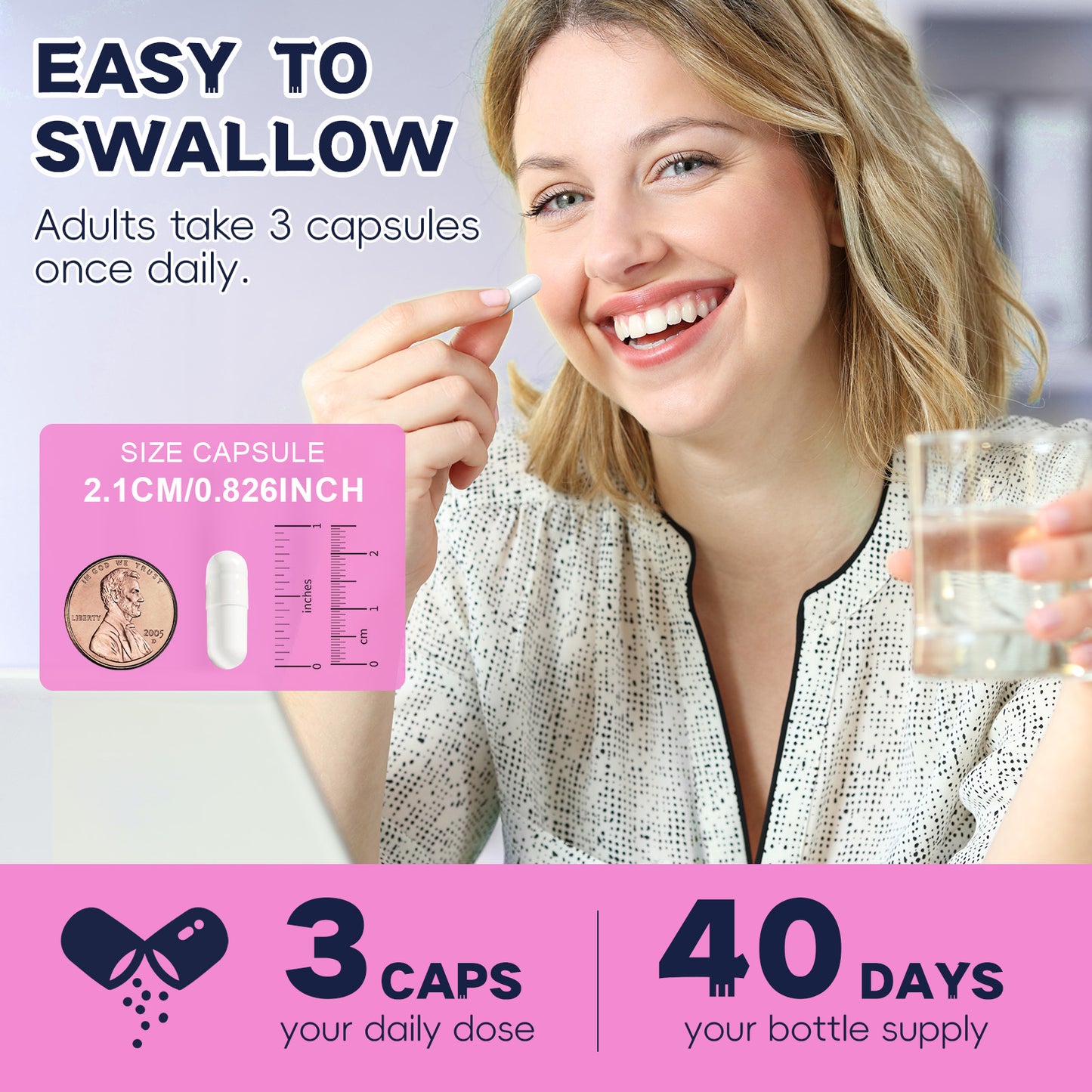 Inositol 40:1 (Myo & D-Chiro) for Women with D3 & Folate