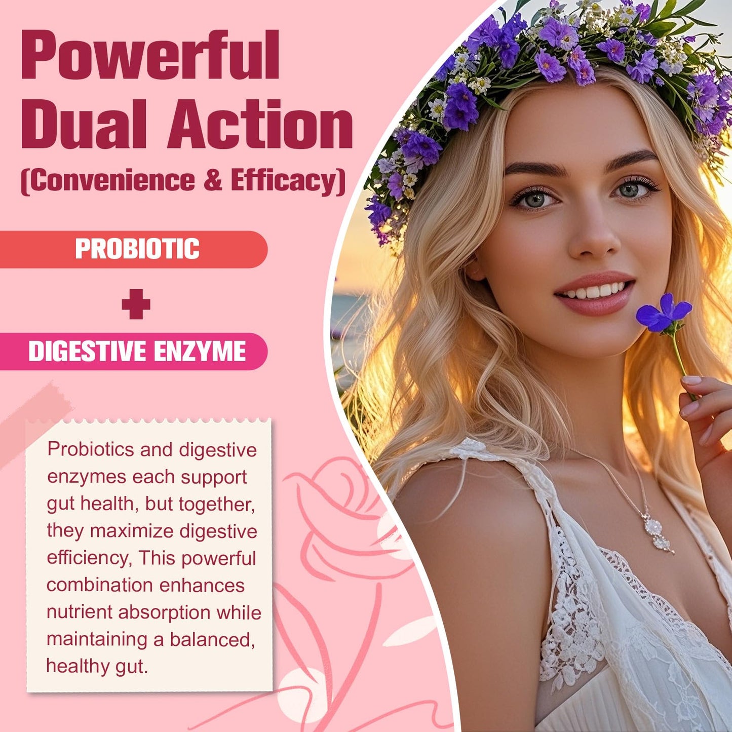Probiotics for Women 120 Billion CFU with Cranberry & D-Mannose