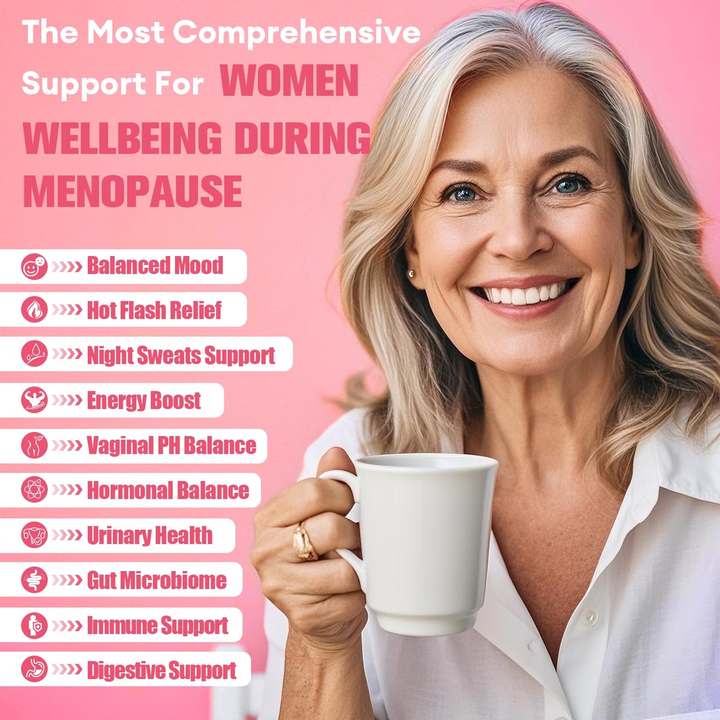 40-in-1 Menopause Support with Black Cohosh, DIM & Vitex