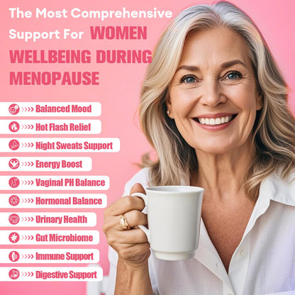 40-in-1 Menopause Support with Black Cohosh, DIM & Vitex