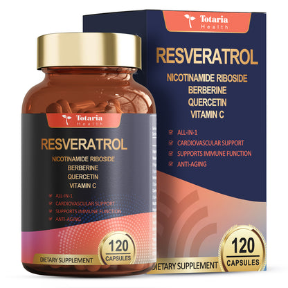 Resveratrol 8000mg with Berberine, Quercetin & Green Tea