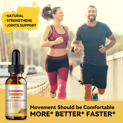 Glucosamine Chondroitin MSM Liquid Drops with Turmeric