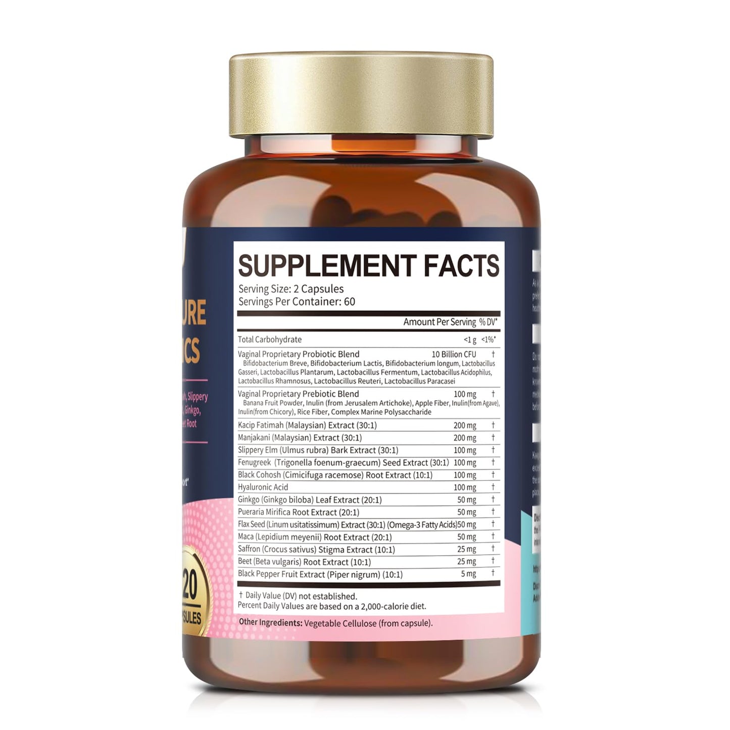 30-in-1 Vaginal Moisture+ with Probiotics – pH Balance