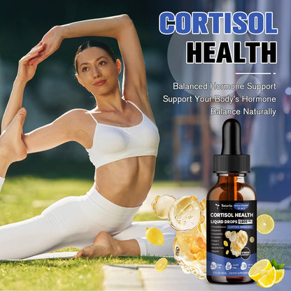 Cortisol Support Liquid Drops with Ashwagandha & Rhodiola